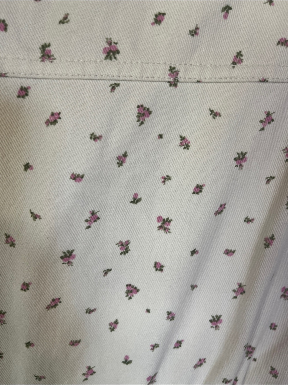 Altar'd State Cream Floral Button-Front Short Romper - Picture 6 of 7